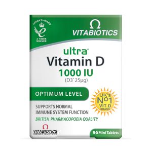 قرص اولترا ویتامین D3 ویتابیوتیکس Vitabiotics UItra Vitamin D 1000 IU