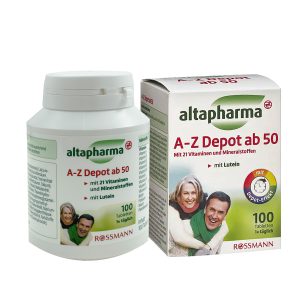 قرص مولتی ویتامین دپات آلتافارما A-Z بالای ۵۰ سال