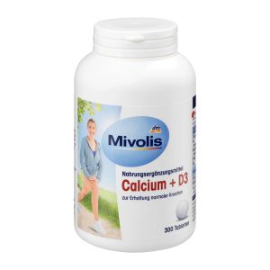 قرص کلسیم D3 میولیس MIVOLIS Calcium D3 Tabletten