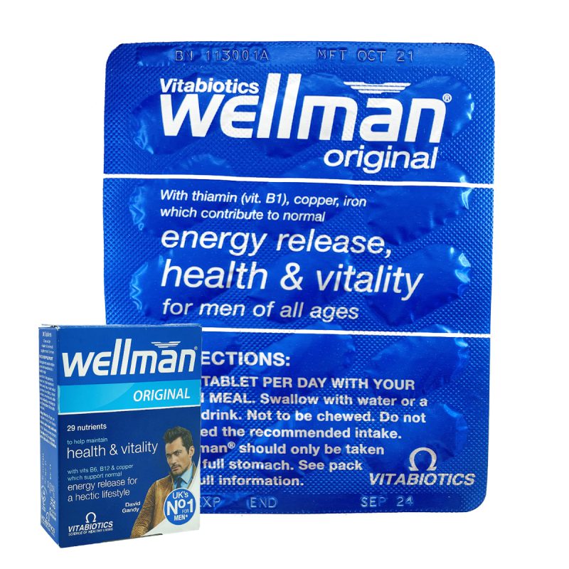 کپسول ول من اورجینال ویتابیوتیکس مخصوص آقایان Vitabiotics Wellman Original